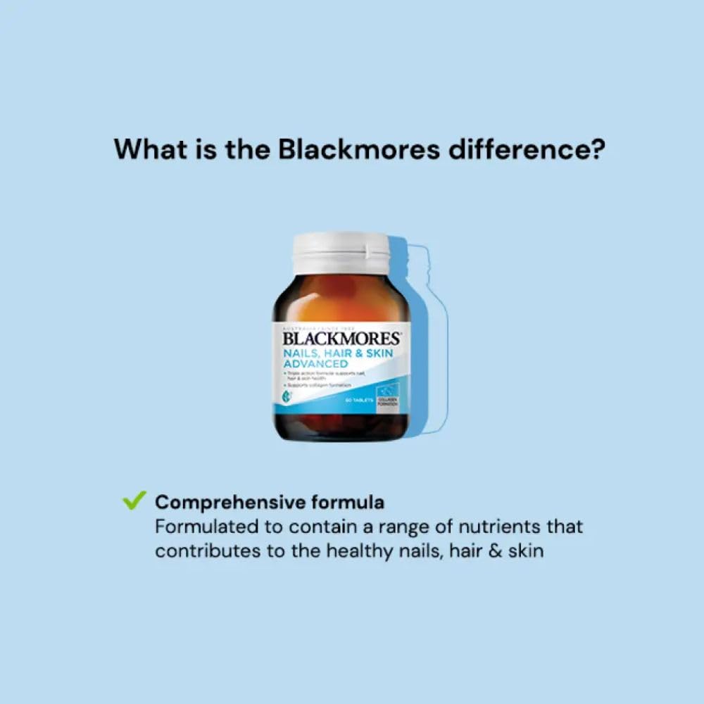Blackmores Nails Hair and Skin Vitamins for Women 60 Tablets