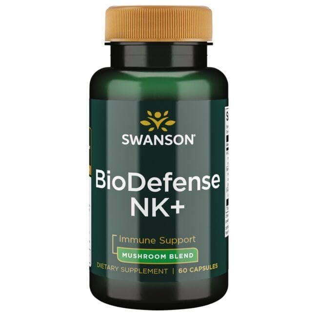 Swanson ULT BIODEFENSE NK+ Mushroom Blend Capsule, 60 Count