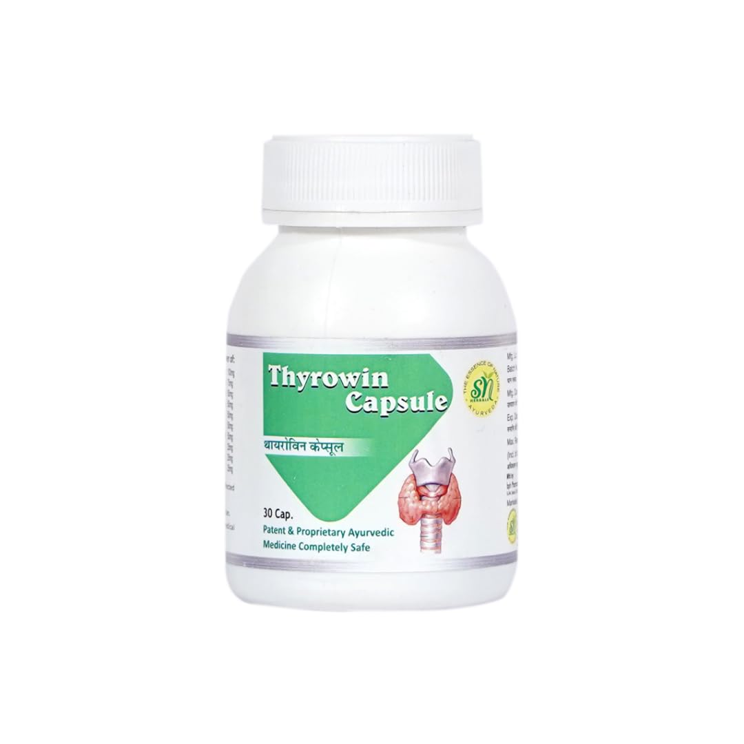 SN Herbals Thyrowin Herbal Capsules 30 Capsules