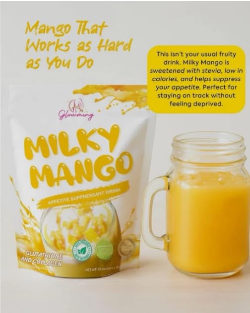 Generic Cris Cosmetics Milky Mango Glutathione and Collagen Drink Powder 7