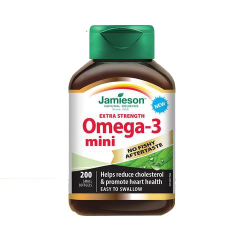 Jamieson Extra Strength Omega-3 Mini Softgel, 200