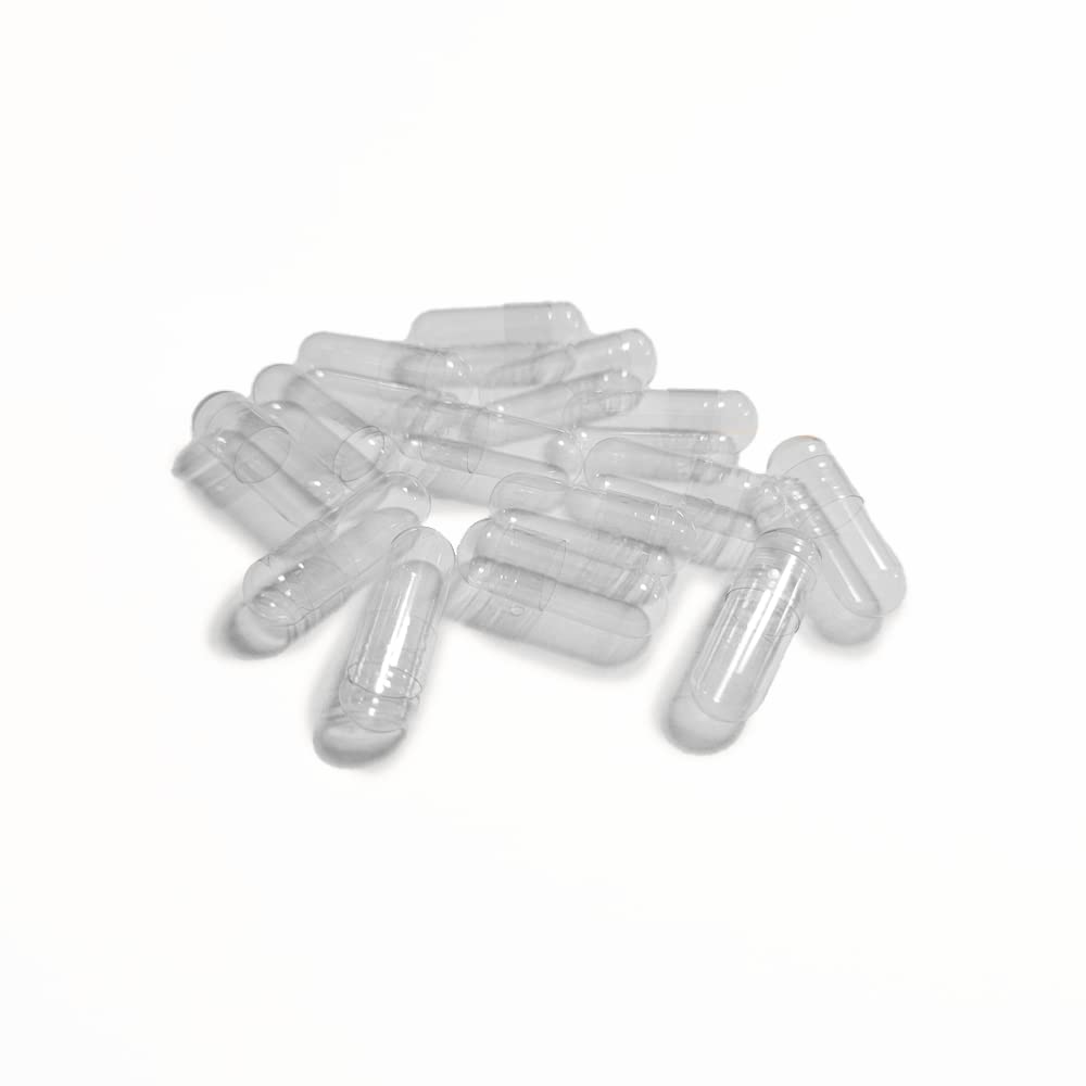 Health Bloom Inc. Empty Gelatin Capsules Size 00 Natural Capsule, 1000 Count