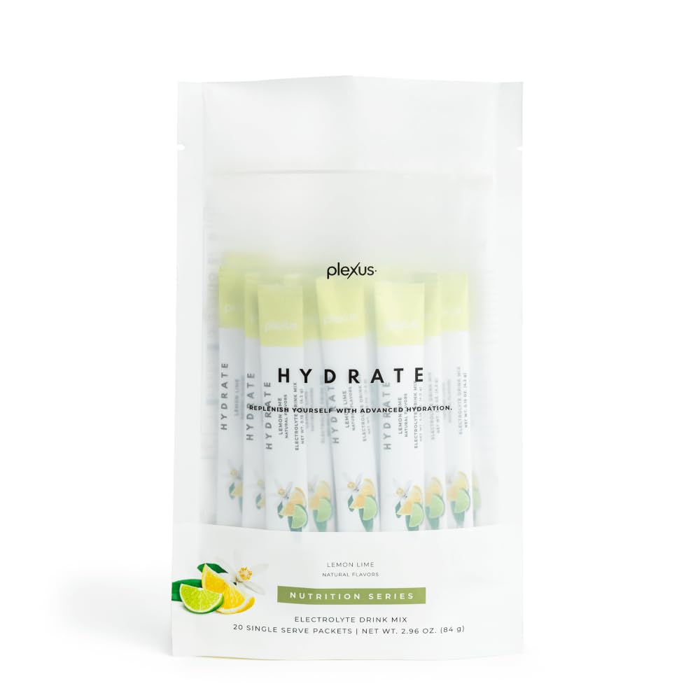 Plexus Hydrate Lemon Lime Powder 2.96 Ounce