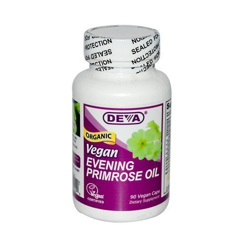 DEVA Evening Primrose Oil Vegan Capsules, 90 Count