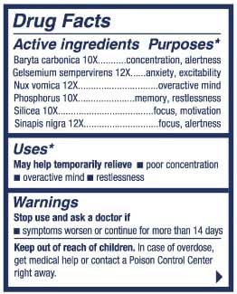 NaturalCare Children's A+ Attention Chewable Tablets 125 Count