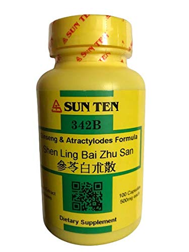 Sun Ten Ginseng & Atractylodes Formula Capsules, 100 Count