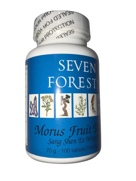 Seven Forests Morus Fruit Tablets, 100 Tablets