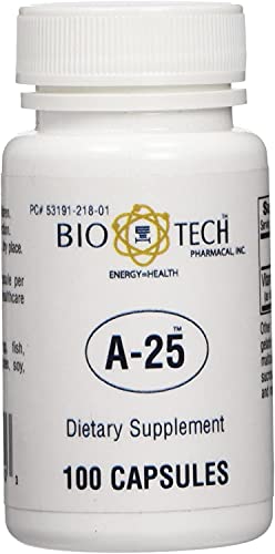 Bio-Tech Pharmacal A-25 Vitamin A Palmitate Dietary Supplement, 1 Capsule