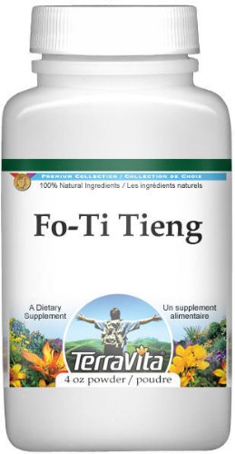 Terravita Fo-Ti Tieng Ho Shou Wu Powder, 4 oz
