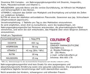 Generic Diosmina Complex 60 Tablets