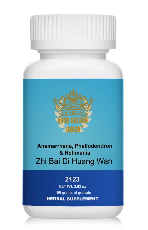 Rock Golden Queen Zhi Bai Di Huang Wan/Anemarrhena,Phellodendron&Rehmania Decoction Powder, 3.53 Ounce