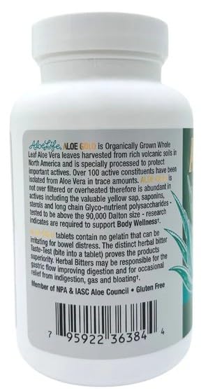 Aloe Life Aloe Gold Tablets, 30 Count