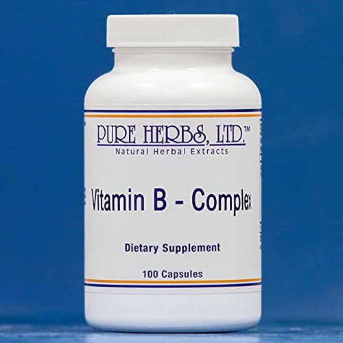 Pure Herbs Vitamin B Capsules (100 caps)