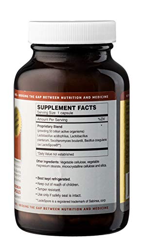 NUTRI-SUPREME RESEARCH Probiotic 50 Billion Capsule 60 Count