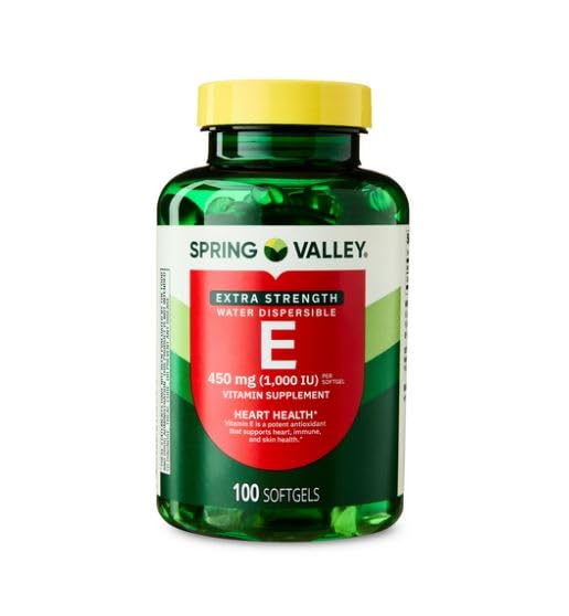H4U Vitamin E 1,000 IU Softgels, 100 Count