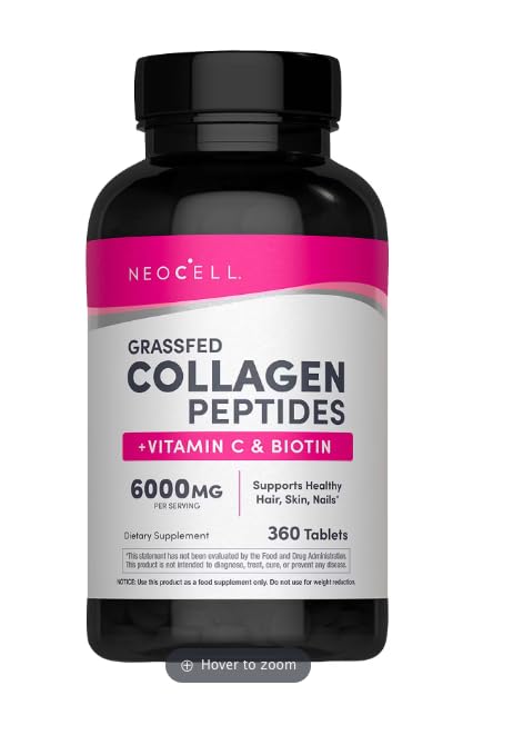 NeoCell Super Collagen Type I & III + Vitamin C 360 Tablets