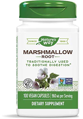 Nature's Way Marshmallow Root 480 mg Capsules 200