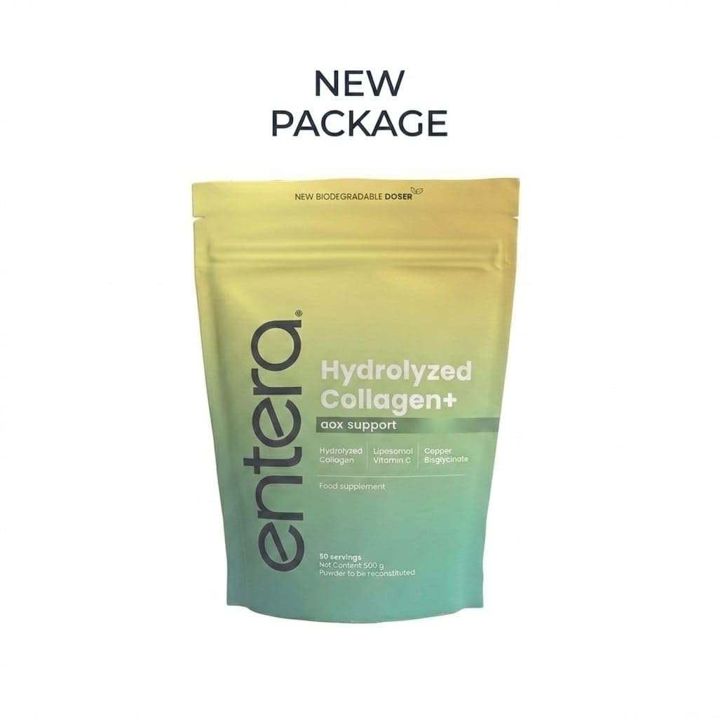 Generic Hydrolyzed Collagen Peptides Powder Type I & III Bovine Supplement, Flavorless, Odorless, Sugar-Free, Gluten-Free, 500g, 18