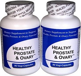 Get Well Natural, LLC Healthy Prostate and Ovary Concentrated Herbal Blend with Crinum Latifolium Capsules, 180 Capsules
