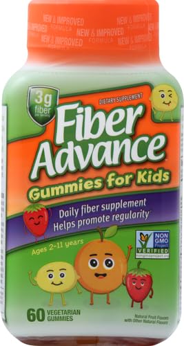 Fiber Advance Gummies for Kids, 60 Count