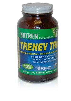 Biotherapy Natren Trenev Trio Probiotic Capsule, 30 Capsules