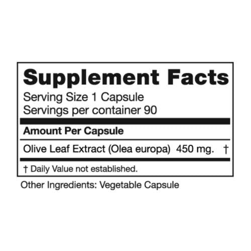 Seagate Olive Leaf Extract 90 Capsules
