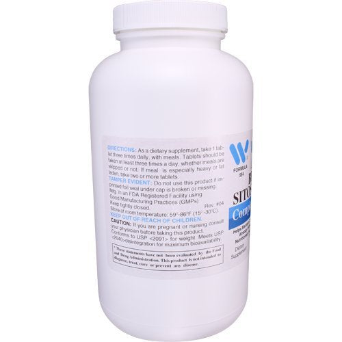 Wonder Laboratories Beta Sitosterol Complex 667mg, 250 Tablets