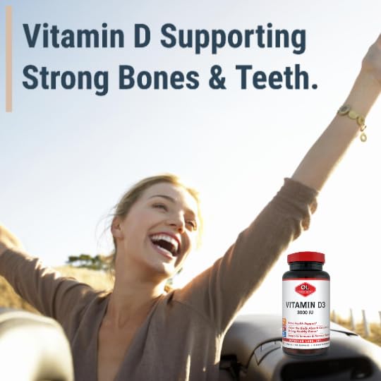 Olympian Labs Vitamin D3 3000 IU Capsules, 100 Count