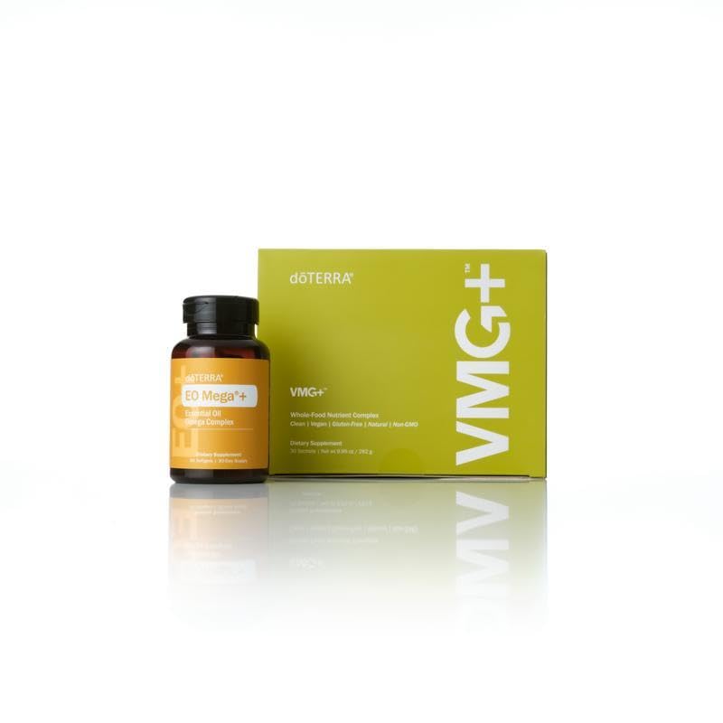 doTERRA VMG+ and EO Mega+ Softgels, 2-Count