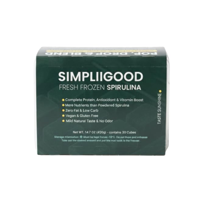 Simpliigood Spirulina Softgels, 30 Count