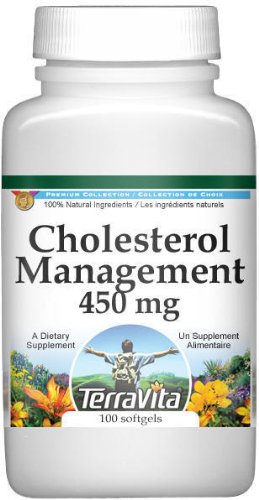 Terravita Cholesterol Management - Guggulipid, Garcinia Cambogia and More 100 Capsules