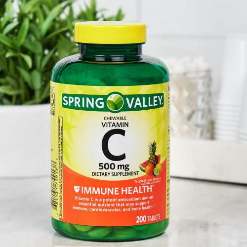 Generic Chewable Vitamin C Tablets, 200 Count