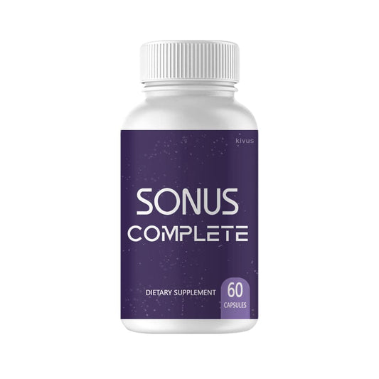 Kivus Sonus Complete Tinnitus Support Supplement Capsules, 60 Count