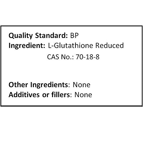 NuSci L-Glutathione Reduced Powder Granule Powder 50 Gram