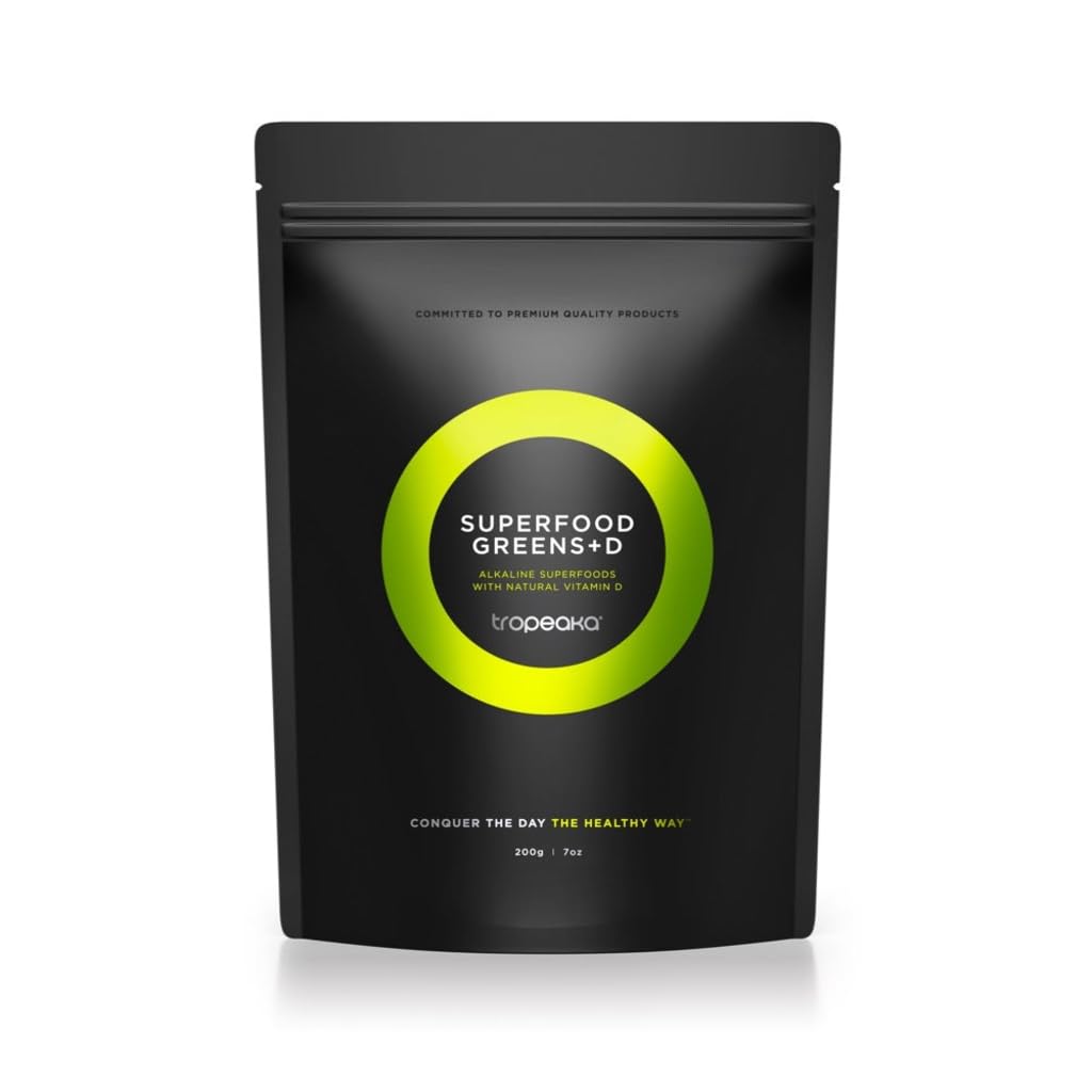 Tropeaka Superfood Greens + D Powder, 20 Servings