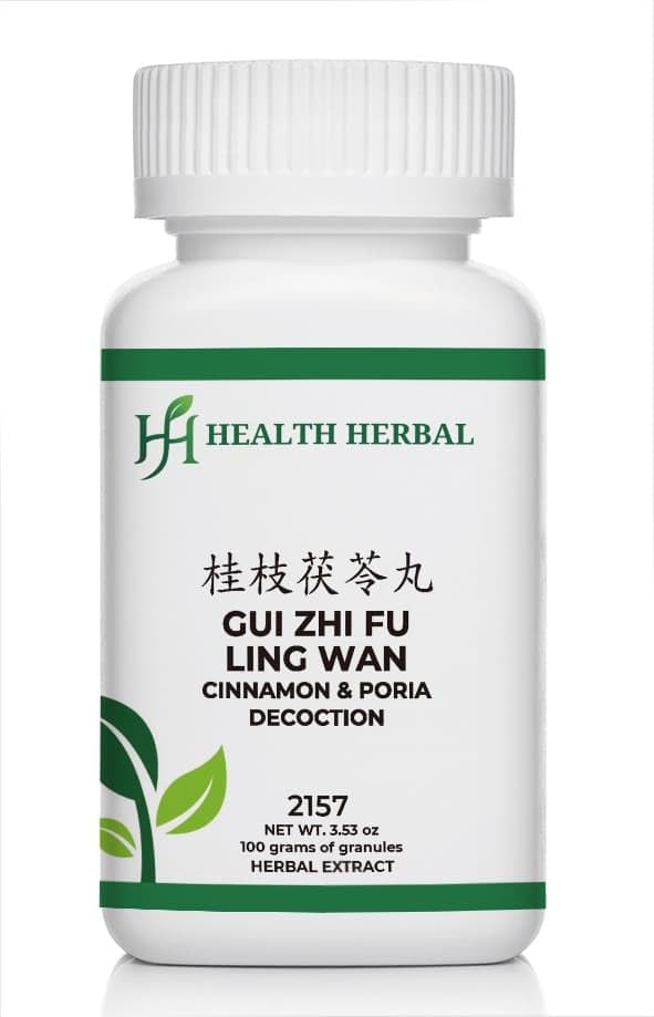 Health Herbal GUI Zhi Fu Ling Wan Cinnamon & Poria Decoction Powder, 3.53 oz