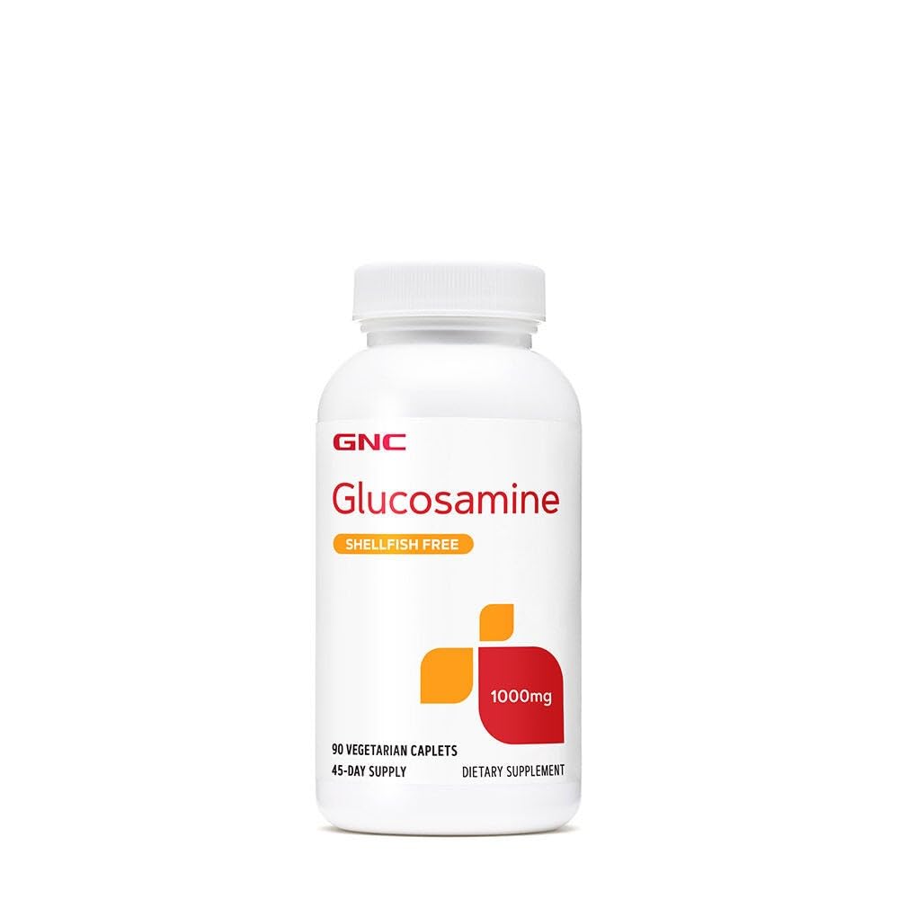 GNC Glucosamine 1000mg Supplement Caplets 90 Count