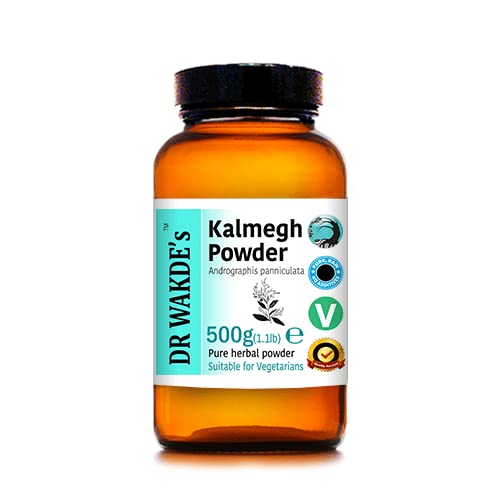 DR WAKDE's Kalmegh Powder (Andrographis panniculata) Powder 3.53 oz