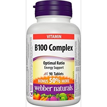 Webber Naturals B100 Complex Tablet 90