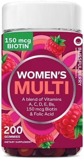 Generic Women's Berry Multivitamin Gummies for Health and Immune Support, 200 Count