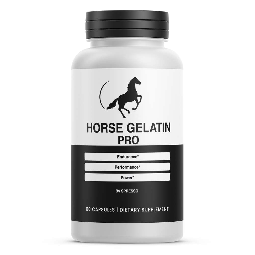 SPRESSO Horse Gelatin Capsules, 60 Capsules