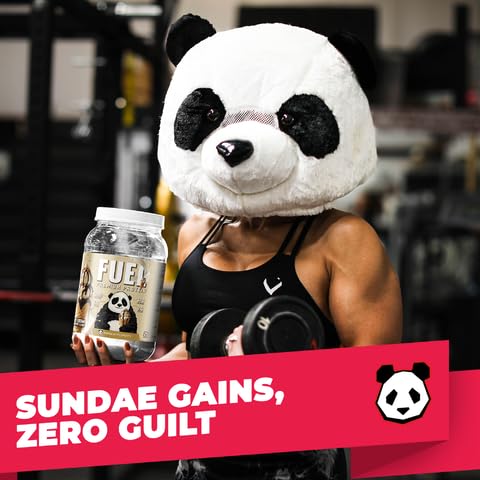 Underground Bio Labs Panda Fuel Premium Protein Whey Protein Powder, 2.5 lb, 40 Servings