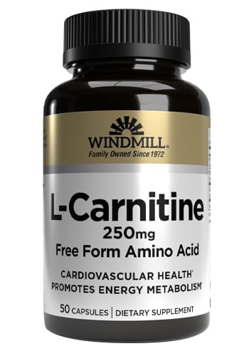 Windmill L-Carnitine 250 mg Capsules 150 Capsules