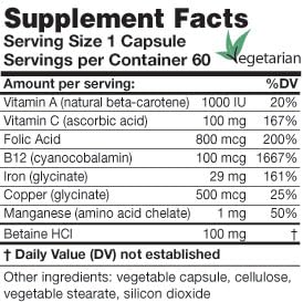 Karuna Iron Plus 60 Capsules