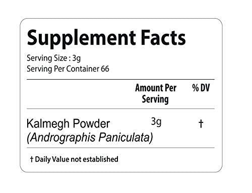 bixa BOTANICAL Andrographis Paniculata Powder 16 Ounce