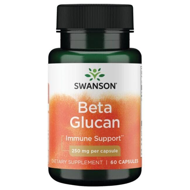 Swanson BetaRight Beta Glucan 250 mg Capsules 60