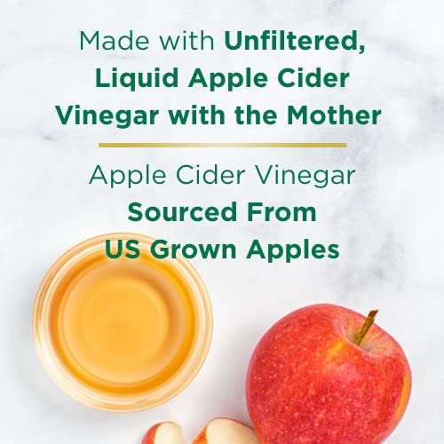 Nature's Bounty Apple Cider Vinegar Gummies, 120 Count