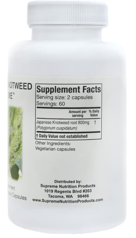 Supreme Nutrition Products Japanese Knotweed Supreme Capsules 120