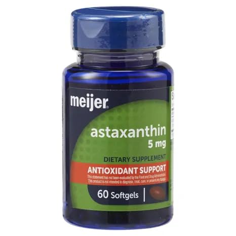 Kasa Style Astaxanthin 5 mg Softgel, 60 Softgels
