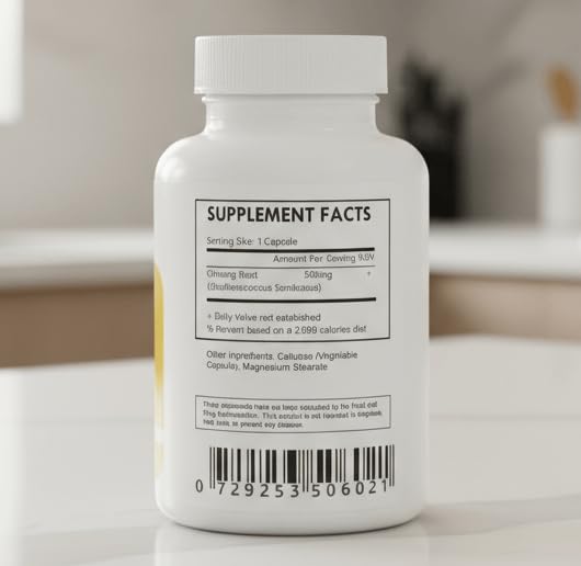 Generic Ginseng Siberian Eleuthero Root Capsule, 1 Count
